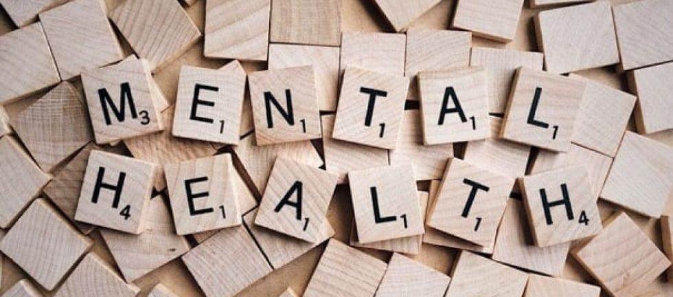 Scrabble tiles spelling out "Mental Health